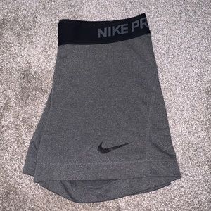 Nike pro spandex shorts